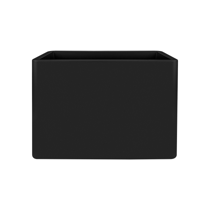 june brick divider 80cm zwart